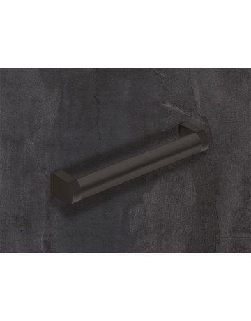 Bild MB-Griff,B26x192mm,H45mm,Edelstahl Como 9264072,schwarz ma - Hettich-1