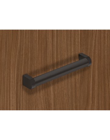 Bild MB-Griff,B26x192mm,H45mm,Edelstahl Como 9264072,schwarz ma - Hettich-4