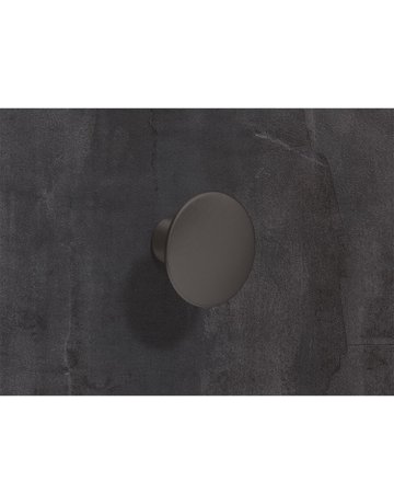 Bild Möbel- Knopf, Issa, 9265885, Durchmesser 40mm, Höhe 27mm, Zink, schwarz matt - Hettich-1