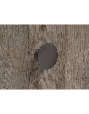 Bild Möbel- Knopf, Issa, 9265885, Durchmesser 40mm, Höhe 27mm, Zink, schwarz matt - Hettich-3