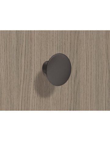 Bild Möbel- Knopf, Issa, 9265885, Durchmesser 40mm, Höhe 27mm, Zink, schwarz matt - Hettich-7