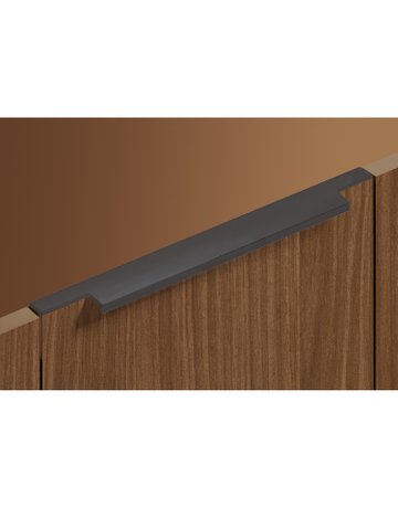 Bild Möbel- Griffleiste, mit Harpunensteg, Lamezia 9265979, Länge 595mm, Aluminium matt - Hettich-4