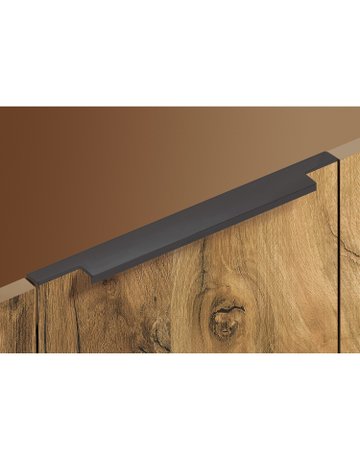 Bild Möbel- Griffleiste, mit Harpunensteg, Lamezia 9265979, Länge 595mm, Aluminium matt - Hettich-5