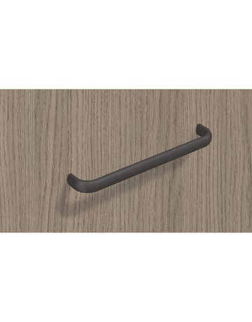 Bild MB-Griff,B12x64mm,H26mm,Aluminium Naila 9266077,schwarz ma - Hettich-7