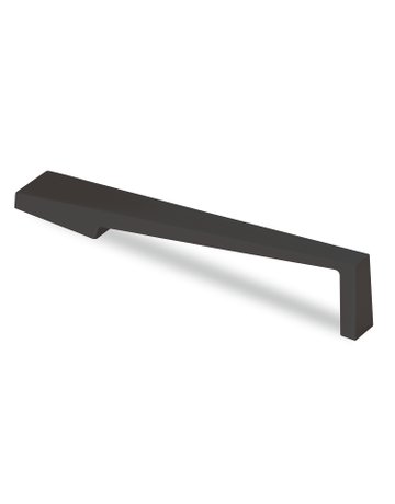 Bild MB-Griff,B25x160mm,H35mm,Zink Rialto 9264086,schwarz ma - Hettich-0