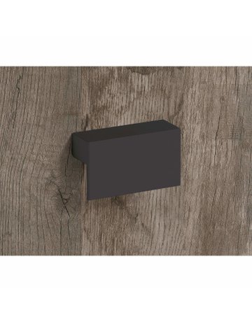 Bild MB-Griff,B26x32mm,H16mm,Aluminium Trani 9265949,schwarz ma - Hettich-3