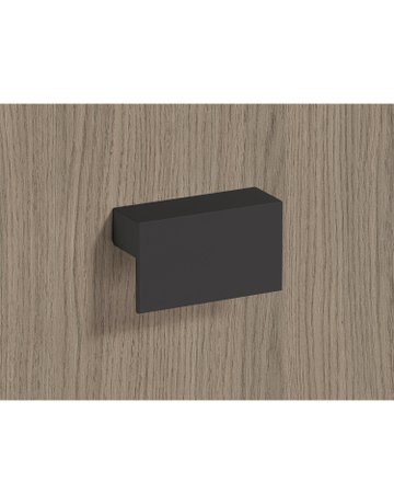 Bild MB-Griff,B26x32mm,H16mm,Aluminium Trani 9265949,schwarz ma - Hettich-7