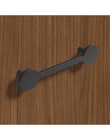 Bild MB-Griff,B37x128mm,H30mm,Zink Limpio 9266418,schwarz ma - Hettich-4
