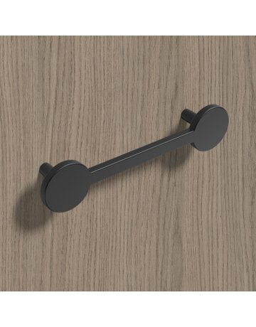 Bild MB-Griff,B37x128mm,H30mm,Zink Limpio 9266418,schwarz ma - Hettich-7