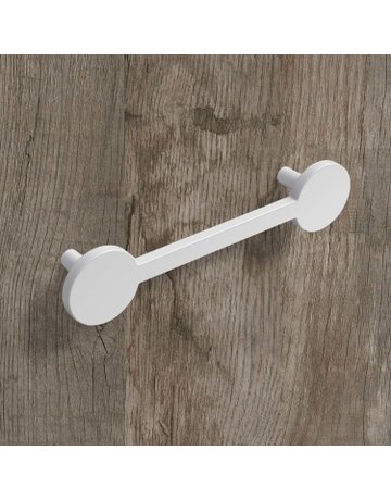 Bild MB-Griff,B37x128mm,H30mm,Zink Limpio 9266417,weiß ma - Hettich-3
