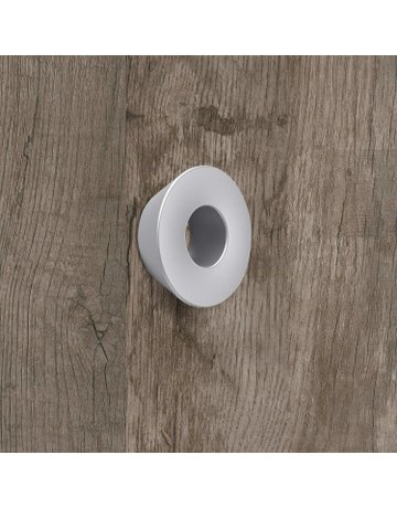Bild Möbel- Knopf, Olivia, 9266415, Durchmesser 57mm, Höhe 20mm, Zink, aluminiumoptik - Hettich-3