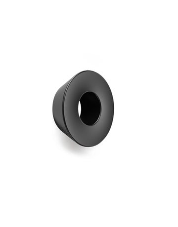 Bild Möbel- Knopf, Olivia, 9266416, Durchmesser 57mm, Höhe 20mm, Zink, schwarz matt - Hettich-0