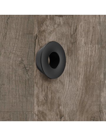 Bild Möbel- Knopf, Olivia, 9266416, Durchmesser 57mm, Höhe 20mm, Zink, schwarz matt - Hettich-3