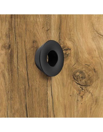 Bild Möbel- Knopf, Olivia, 9266416, Durchmesser 57mm, Höhe 20mm, Zink, schwarz matt - Hettich-5