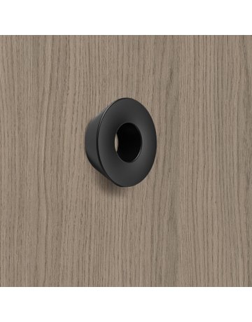 Bild Möbel- Knopf, Olivia, 9266416, Durchmesser 57mm, Höhe 20mm, Zink, schwarz matt - Hettich-7