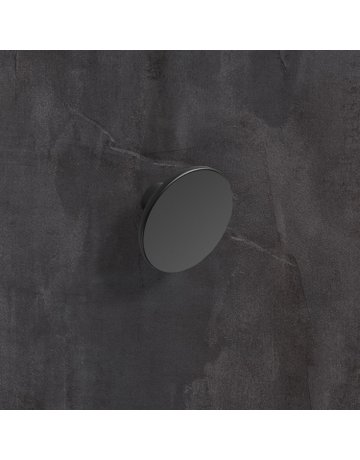 Bild Möbel- Knopf, Tardiano, 9266142, Durchmesser 60mm, Höhe 30mm, Zink, schwarz matt - Hettich-1