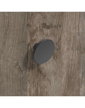 Bild Möbel- Knopf, Tardiano, 9266142, Durchmesser 60mm, Höhe 30mm, Zink, schwarz matt - Hettich-3