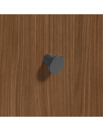 Bild Möbel- Knopf, Tonala, 9266561, Durchmesser 24mm, Höhe 21mm, Zink, schwarz matt - Hettich-4