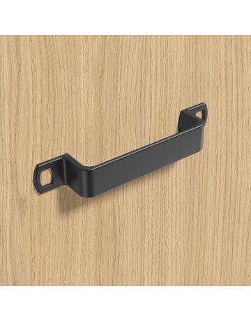 Bild MB-Griff,B28x160mm,H33mm,Zink Topeka 9270230,schwarz ma - Hettich-6