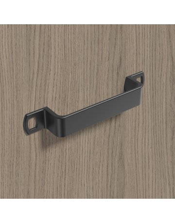Bild MB-Griff,B28x160mm,H33mm,Zink Topeka 9270230,schwarz ma - Hettich-7