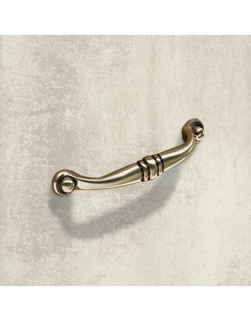 Bild MB-Griff,B14x96mm,H28mm,Zink Alberta 9113179,messingoptik antik - Hettich-2