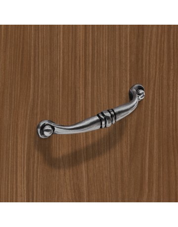 Bild MB-Griff,B14x96mm,H28mm,Zink Alberta 9113180,zinnoptik antik - Hettich-4