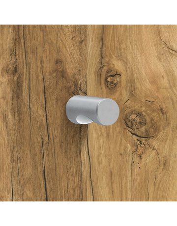 Bild Möbel- Knopf, Almus, 9112590, Durchmesser 12mm, Höhe 24mm, Zink matt verchromt - Hettich-5
