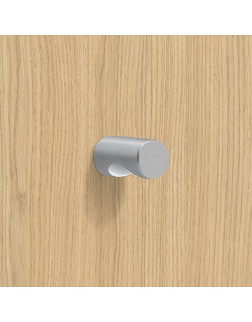 Bild Möbel- Knopf, Almus, 9112590, Durchmesser 12mm, Höhe 24mm, Zink matt verchromt - Hettich-6
