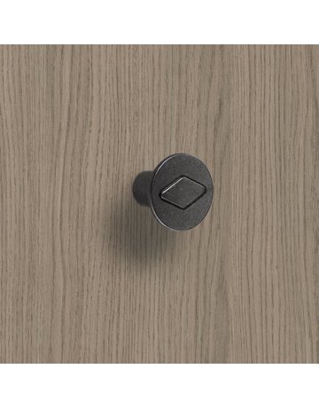 Bild Möbel- Knopf, Barcino, 9206131, Durchmesser 30mm, Höhe 25mm, Zink, schwarz matt - Hettich-7