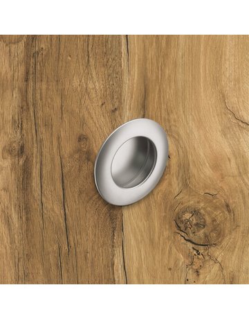 Bild Möbel- Muschelgriff, Borgoa, 9070567, Durchmesser 41mm, Höhe 11mm, rund, verchromt - Hettich-5