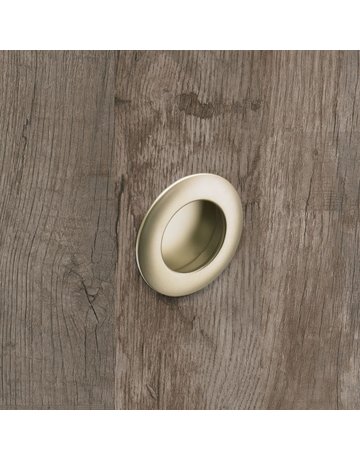 Bild Möbel- Muschelgriff, Borgoa, 9070565, Durchmesser 41mm, Höhe 11mm, rund, vernickelt - Hettich-3