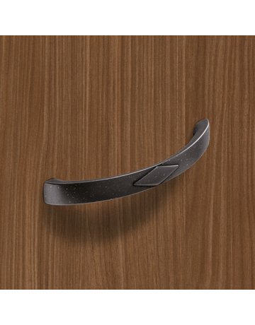 Bild MB-Griff,B15x128mm,H33mm,Zink Bracara 9206129,schwarz ma.Vintage - Hettich-4