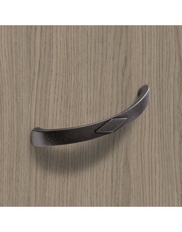 Bild MB-Griff,B15x128mm,H33mm,Zink Bracara 9206129,schwarz ma.Vintage - Hettich-7
