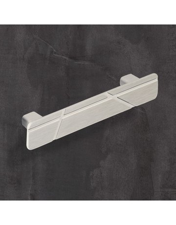Bild MB-Griff,B24x128mm,H25mm,Zink Celista 9080838 geb. edelstahloptik - Hettich-1