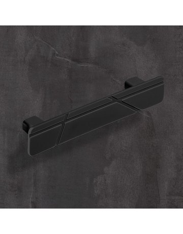 Bild MB-Griff,B25x128mm,H27mm,Zink Celista 9082136,schwarz ma - Hettich-1