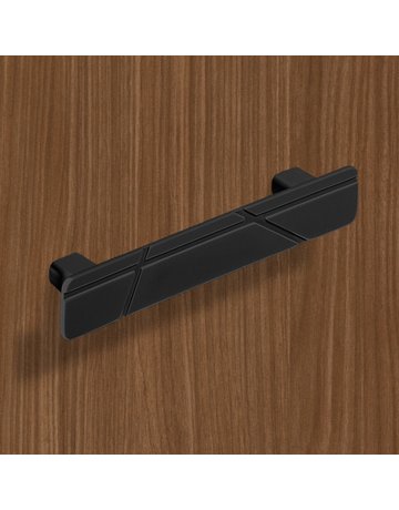 Bild MB-Griff,B25x128mm,H27mm,Zink Celista 9082136,schwarz ma - Hettich-4