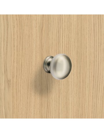 Bild Möbel- Knopf, Cirpi, 9206738, Durchmesser 30mm, Höhe 27mm, Messing, edelstahloptik gebürstet - Hettich-6