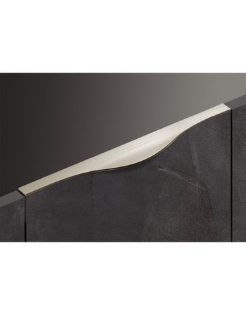 Bild Möbel- Griffleiste, mit Harpunensteg, Codania 9210058, Länge 495mm, Aluminium edelstahloptik gebürstet - Hettich-1