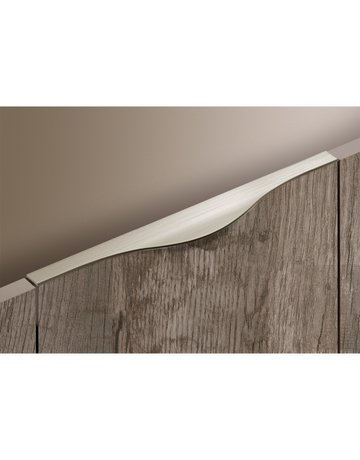 Bild Möbel- Griffleiste, mit Harpunensteg, Codania 9210058, Länge 495mm, Aluminium edelstahloptik gebürstet - Hettich-3