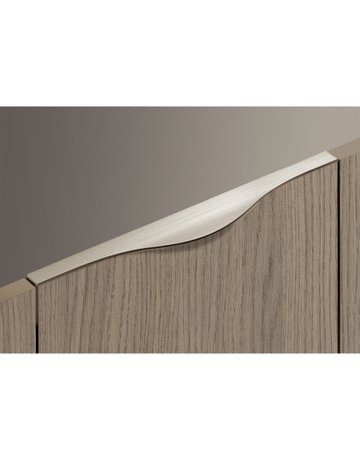 Bild Möbel- Griffleiste, mit Harpunensteg, Codania 9210058, Länge 495mm, Aluminium edelstahloptik gebürstet - Hettich-7
