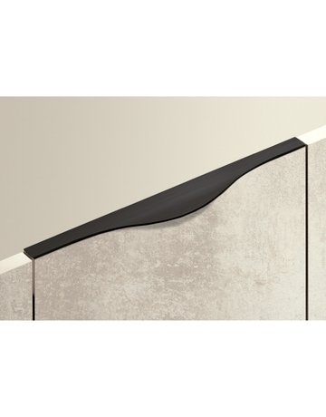 Bild Möbel- Griffleiste, mit Harpunensteg, Codania 9266004, Länge 895mm, Aluminium matt - Hettich-2