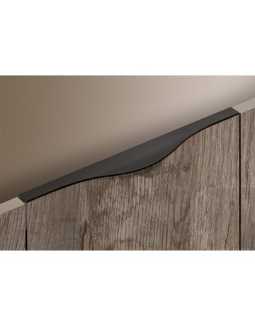 Bild Möbel- Griffleiste, mit Harpunensteg, Codania 9266004, Länge 895mm, Aluminium matt - Hettich-3