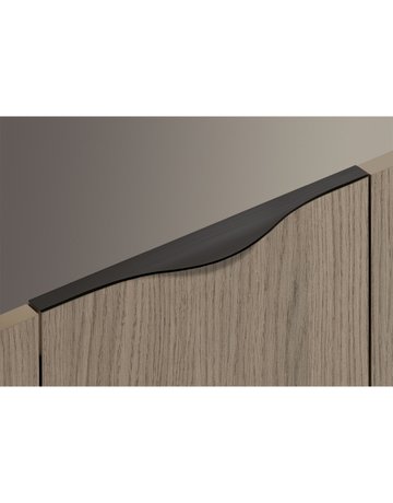 Bild Möbel- Griffleiste, mit Harpunensteg, Codania 9210058, Länge 495mm, Aluminium edelstahloptik gebürstet - Hettich-8