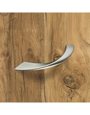 Bild MB-Griff,B16x128mm,H34mm,Zink Coria 9112595,edelstahloptik geb. - Hettich-5