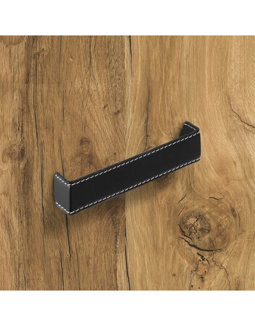 Bild MB-Griff,B34x160mm,H30mm,Leder Dublina 9113508,schwarz - Hettich-5