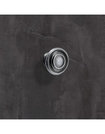 Bild Möbel- Knopf, Essa, 9113220, Durchmesser 32mm, Höhe 25mm, Zink, zinnoptik antik - Hettich-1
