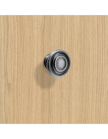 Bild Möbel- Knopf, Essa, 9113220, Durchmesser 32mm, Höhe 25mm, Zink, zinnoptik antik - Hettich-6