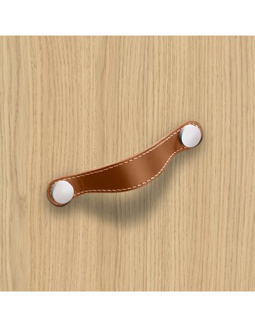 Bild MB-Griff,B26x128mm,H3mm,Leder Gela 9113645,hellbraun - Hettich-6