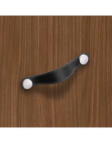 Bild MB-Griff,B26x128mm,H3mm,Leder Gela 9113647,schwarz - Hettich-4