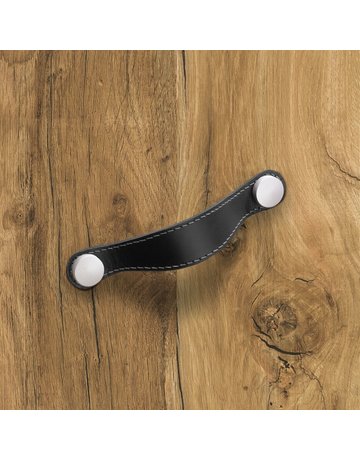 Bild MB-Griff,B26x128mm,H3mm,Leder Gela 9113647,schwarz - Hettich-5